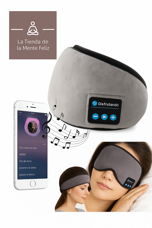 DreamSound™ – Máscara de Sueño Bluetooth